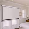 LENG 60'' Projector Screen Manual Pull Down Projection Screen Outdoor Portable HD Screen 4:3 Format Great for Home Theater Presentation (Size : 60inch 16:9) view 2