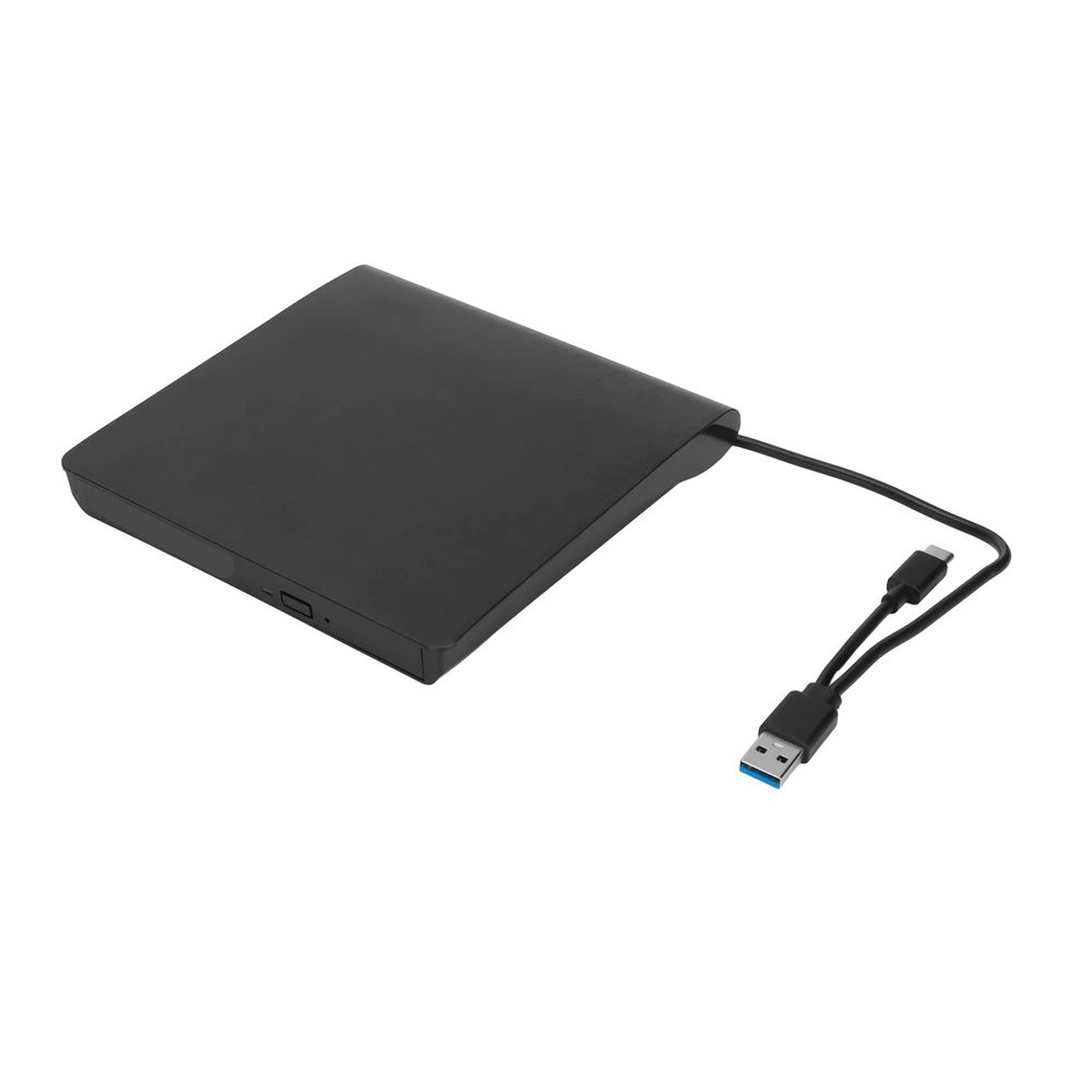 5Gbps Portable Notebook External DVD Drive Outer Case, USB3.0 SATA DVD Optical Drive Player, Power Saving Sleep Mode, for 12.7mm/9.5mm SATA DVD Drive, Support for Most