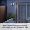 Blink Wired Floodlight Camera - Smart security camera, 2600 lumens, HD live view, enhanced motion detection, built-in siren, Works with Alexa  1 camera (Black) view 2