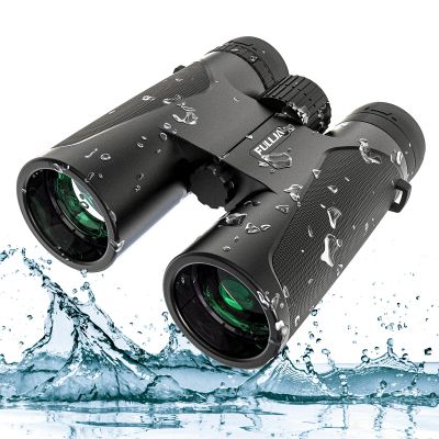 1242 HD-Bird-Watching Binoculars for Adults - Small Waterproof Lightweight Binoculars with Low Light Vision, Easy Focus Binocular for Hunting, Hiking, Travel, Outdoor Sports, Best Gift for Woman