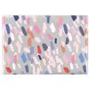 Cavka Hard Case Compatible with MacBook Air 13 15 inch Pro 16 14 M5 M4 M3 M2 M1 Mac Book 2025 2024 2022 2020 Pastel Brushstrokes Stylish for Girls Protective Plastic Glossy Paint Strokes Clear Pink view 1