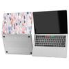 Cavka Hard Case Compatible with MacBook Air 13 15 inch Pro 16 14 M5 M4 M3 M2 M1 Mac Book 2025 2024 2022 2020 Pastel Brushstrokes Stylish for Girls Protective Plastic Glossy Paint Strokes Clear Pink view 3