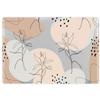 Cavka Hard Case Compatible with MacBook Air 13 15 inch Pro 16 14 M5 M4 M3 M2 M1 Mac Book 2025 2024 2022 2020 Beige Laptop Glossy Cover Polka Dots Abstract Flowers Floral Clear Touch Bar Drawing view 1