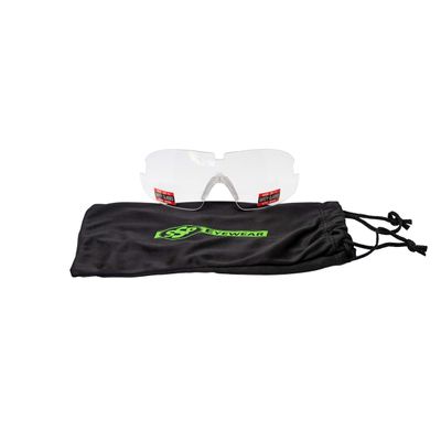 SSP Eyewear RX-Able Lenses for Methow Shooting Glasses, Crystal Clear Lenses