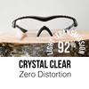 SSP Eyewear RX-Able Lenses for Methow Shooting Glasses, Crystal Clear Lenses view 2
