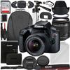 Canon EOS Rebel T100/4000D DSLR Camera with 18-55mm f/3.5-5.6 Zoom Lens and Accessory : Includes - SanDisk Ultra 64GB Memory Card, Tripod, Backpack,& Much More (18pc Bundle) view 1
