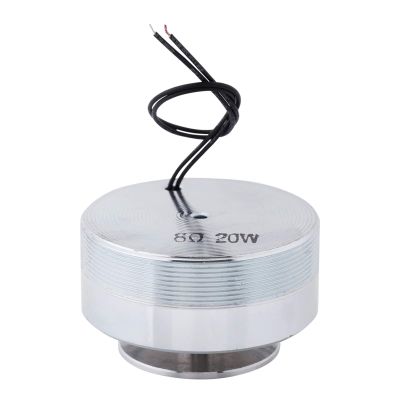 50MM Resonance Speaker Vibration Resonance Speaker Vibrating Speaker Speaker 2Inch All Frequency Resonance Louder Speaker Exciter Speaker(8 20W)