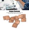 100pcs Copper Pad Shim Thermal Kit, 401w/mk Thermal Conductivity Small Heatsink Kit, DIY Pure Copper Skiving Fin Heatsink, for Laptop GPU CPU VGA VRAM(15x15x1.0mm) view 3