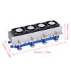 12V TEC1-12706 Thermoelectric Cooler 4 Chip Water Cooling System DIY Air Cooling Refrigeration Device view 3