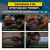 First Responder's Choice! Tactical Shooting Glasses for Front Sight Focus 99% of Inaccuracy Occurs When You Cant See Your Sights. Maintains a Natural Shooting Stance. Top Focal Anti-Fog, ANSI Z87.1+ view 4