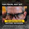 First Responder's Choice! Tactical Shooting Glasses for Front Sight Focus 99% of Inaccuracy Occurs When You Cant See Your Sights. Maintains a Natural Shooting Stance. Top Focal Anti-Fog, ANSI Z87.1+ view 3