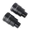 Microscope Accessories Kit A Pair of Stereo Microscope Eyepieces WF20X/10 Large Field of View 20 Times Eyepieces Microscope Slides (Color : A Pair) view 1