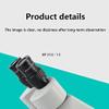 Microscope Accessories Kit A Pair of Stereo Microscope Eyepieces WF20X/10 Large Field of View 20 Times Eyepieces Microscope Slides (Color : A Pair) view 4