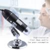 Lab Microscope Slides 1600X 8 LED Digital Microscope Digital Microscope Handheld USB Magnifier Microscope Parts (Color : Black, Magnification : 1600X) view 3