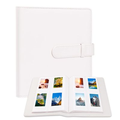 256 Pockets Photo Album for Kodak Mini Shot,Kodak Mini Shot 2 Retro Instant Camera,2x3 Photo Paper-(2.1"x3.4") (White)