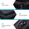 XANAD Hard Case for Sony Alpha ZV-E10 / ZV-1 / ZV-1F / ZV-1 II Vlogging Camera with Vlogger Accessory Kit Tripod (GP-VPT2 BT) and Microphone - Carrying Storage Bag(Black+Gray) view 3