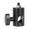 CAMVATE 16mm Light Pole Stand Head Mount + Super Clamp with Mini Ball Head + Light Stand Mount Articulated 1/4''-20 Mini Ball Head view 2
