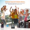 1Mii B06Pro+ Hi-Fi Bluetooth 5.3 Audio Receiver, LDAC Hi-Res Wireless Audio Adapter for Home Stereo w/aptX HD Low Latency, LCD Display, Long Range, Volume Control, 3.5mm AUX Optical Coaxial view 3