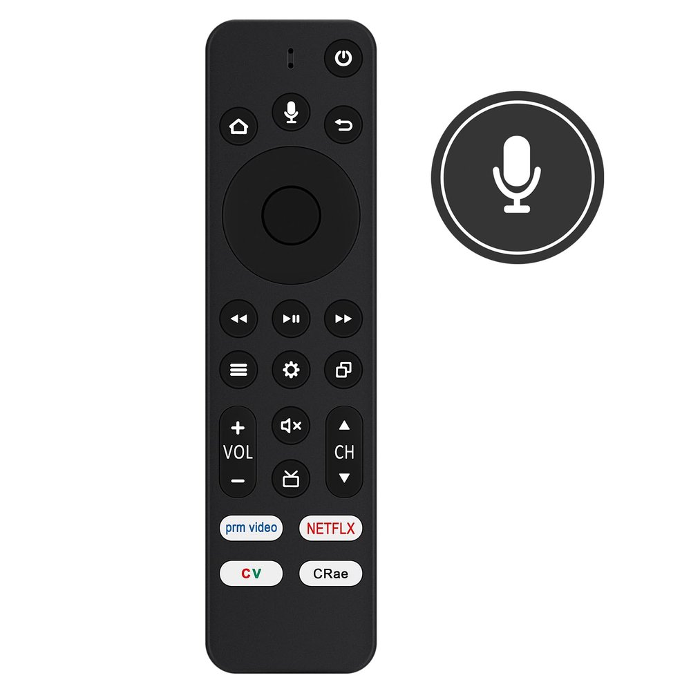 AIDITIYMI CT-RC1CA-21 Replacement Voice Remote Compatible with Toshiba TV 55LF621U21 TF-32A710U21 32LF221U21 43LF621U21 43LF421U21 TF-50A810U21 TF-43A810U21 TF43A810U21 32LF221C21 TF-55A810U21