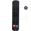 PERFASCIN ERF2A60 Replace Voice Remote Control Fit for Hisense TV 50A6501EU 55U6EU 65U6EU 50A6101EU 43A6101EU HU100L5 HU120L5 HU55U6FUW HU65U9F8UW 75U9A3U 85U8E1U view 3