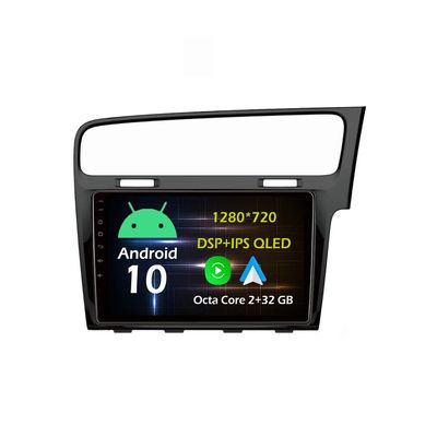 10.1'' Android 10 in Dash Car Stereo Radio Fit for VW Golf 7 2013 14 15 16 17 RHD GPS Navigation Head Unit Carplay Android Auto DSP 4G WIFI Bluetooth Silver