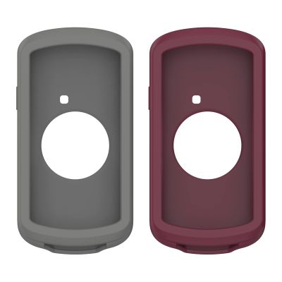 Protector Case Compatible with Garmin Edge 1040 Case Soft Silicone Cover Anti-Scratch Bumper Protective Shell for Garmin Edge 1040 Cover (Gray/WineRed)