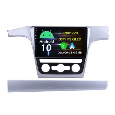 10.1'' 3+32GB Android 10 in Dash Car Stereo Radio Fit for VW Golf Jetta Polo Passat Universal 2018+ GPS Navigation Head Unit Carplay Android Auto DSP 4G WIFI Bluetooth Black