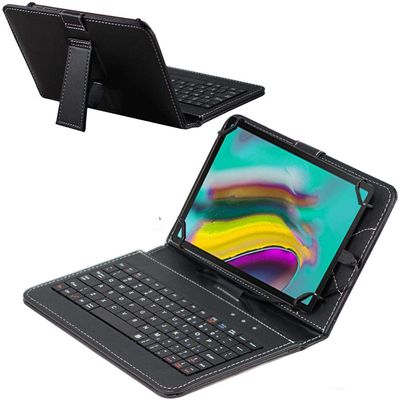 Navitech Black Keyboard Case Compatible with G-Tide Tablet H1 10 inch Android 11 Tablet
