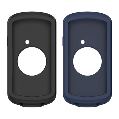 Protector Case Compatible with Garmin Edge 1040 Case Soft Silicone Cover Anti-Scratch Bumper Protective Shell for Garmin Edge 1040 Cover (Black/DarkBlue)
