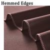 10ft x 10ft Wrinkle Free Brown Backdrop Curtains for Parties, Polyester Photo Backdrop Drapes 2 Panels 5x10ft for Wedding Birthday Party Photography Background Photoshoot view 4