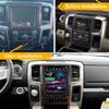 ZWNAV 10.5 Inch Resolution 1600x1200 Tesla Style Touch Screen Car Stereo for Dodge RAM 1500 2500 3500 2013-2018 Truck Radio Android Auto Replacement Multimedia Player Unit GPS Navigation Unit view 2
