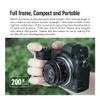 TTArtisan 50mm F2 Full Frame Large Aperture Manual Portrait Lens for Sony E Mount fe Mirrorless Camera Alpha A6000 A6300 A6400 A7C A7MIII A7MIV A7RIII A9 NEX-3 NEX-3N NEX-5 Black view 2