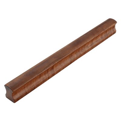 ECYC 23.62 inch Rectangle Wooden Drawer Pull, Wood Cabinet Handles Furniture Pulls with Screws for Cupboard Dresser Wardrobe Door,Black Walnut