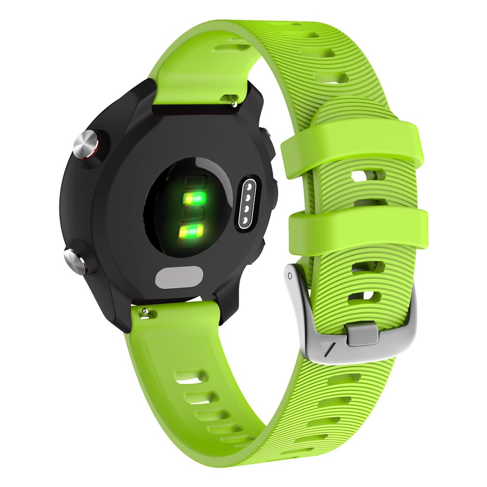Bands for Garmin Forerunner 245/645 Music,20mm Width Band for Garmin Vivoactive 3 Music/Venu/Venu sq (Light Green)