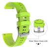 Bands for Garmin Forerunner 245/645 Music,20mm Width Band for Garmin Vivoactive 3 Music/Venu/Venu sq (Light Green) view 3