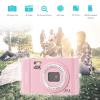 Andoer 48MP 4K Portable Digital Camera with 2.8in IPS Screen Zoom 16X Selfie 128GB Expansion Face Detection Anti-shake with 2 Cell Battery Hand Strap Carrying Case view 2