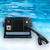 Uniden UM725BK Marine VHF Radio, All USA, Canada, and Int'l. Marine Channels, 1Watt/25Watt Transmit Power, Largest LCD Screen in Class, NOAA Weather Channels w/Alerts, Speaker Mic, IPX8 Waterproof. view 2