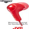 JVC Gumy HAFX7BN in Ear Earbud Headphones, Black view 4