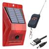 Solar-Powered Outdoor Motion Sensor Alarm with IR Remote Control view 1