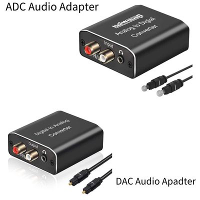 Digital to Analog+Analog to Digital Audio Adapter