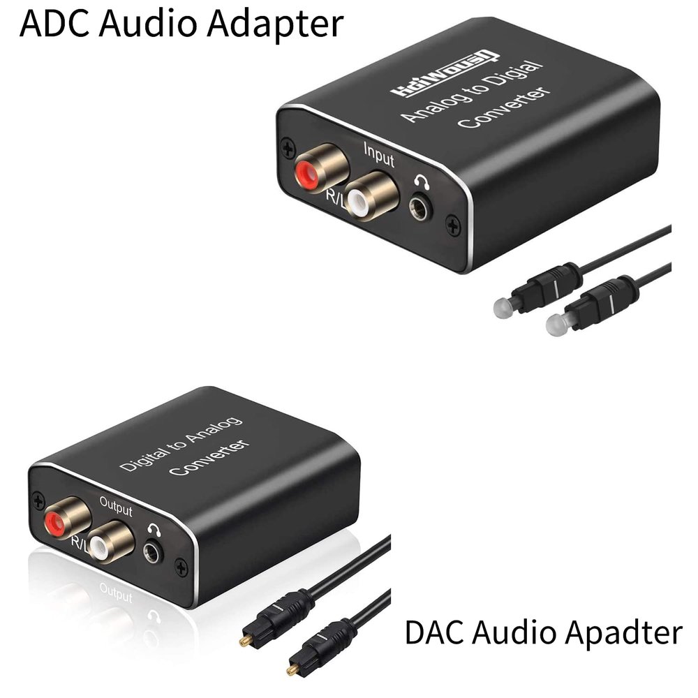 Digital to Analog+Analog to Digital Audio Adapter