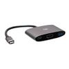 C2G C2G54460 USB C Docking Station - Black - USB C to HDMI, USB 3.0 & USB C - 100 W - USB Type C - 3 x USB Ports - HDMI - Thunderbolt - Wired - for Notebook, Tablet, PC (Renewed) view 1