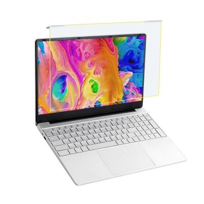 LIGUOYI Laptop Antis Blue Light Screen Filter, Harmful UV Block Filter, 2mm Thick, Antis Scratch Laptop Screen Protector Film for 15.6in with 16:9 Aspect Ratio Laptop, Hanging Type Install