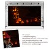 10x6.5ft Dark Night Pumpkin Light Halloween Backdrops for Photography Prop Fabric Photo Studio Background view 4