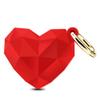 GOLLEY Compatible with Apple AirTag Case for AirTag Keychain,Airtag Holder,Protective Air Tag Holder, Portable Keyring Cover (Heart) view 1