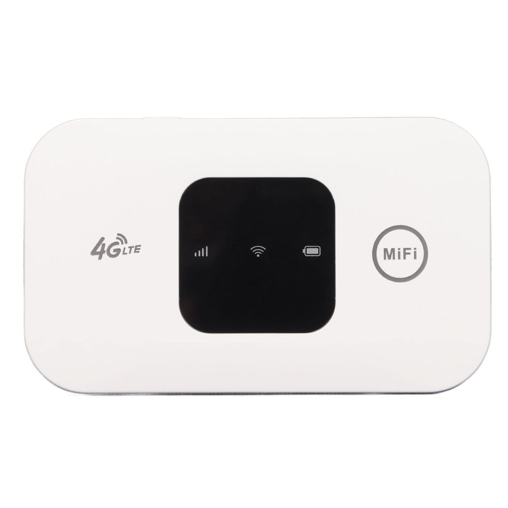 Portable Internet Hotspot, 150Mbps High Speed 4G Strong Coverage Unlocked SIM Card Router Supports Band B1/3/5/7/8/20/40, for Home, Office, Travel
