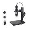 Lab Microscope Slides 8 LEDs Bracket 1600X Handheld Portable Electronic Digital Microscope Microscope Parts (Color : 1000x) view 1