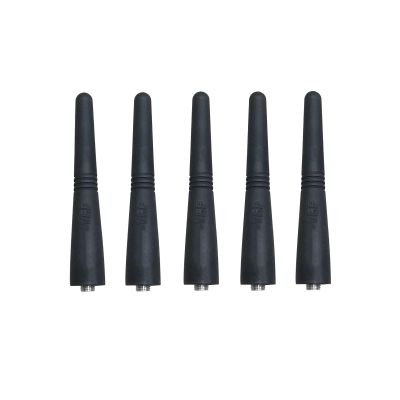 5 Pack PMAD4012 Stubby Antenna VHF 136-174 MHz 3.5 Inch for CP200 CP200D CP200XLS CP185 HT750 HT1250 HT1550 EX500 EX600 PR400 GP2000 GP300 GP320 GP328 GP340 GP380 GP640 SP50 SP10 Two Way Radio