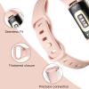 6 Pack Maledan Slim Band Soft Silicone Waterproof Sports Bands Compatible with Fitbit Charge 5 Fitness Tracker view 4
