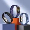6 Pack Maledan Slim Band Soft Silicone Waterproof Sports Bands Compatible with Fitbit Charge 5 Fitness Tracker view 3